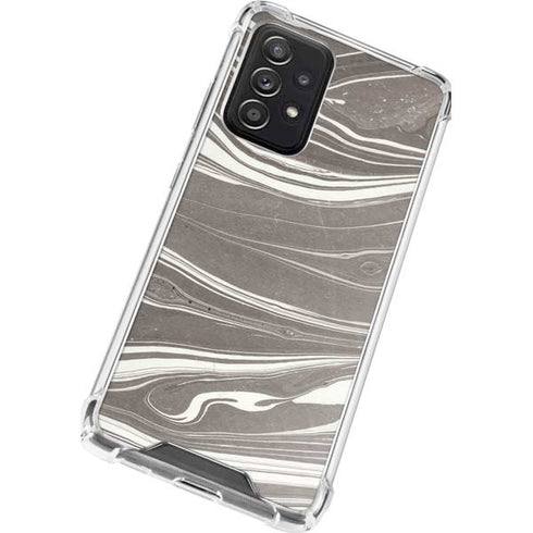 Grey Marble Galaxy A72 5G Clear Case